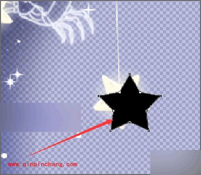 photoshop制作发光的五角星星教程