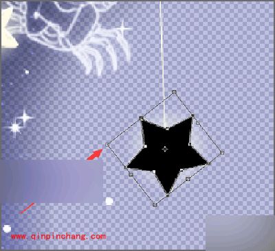 photoshop制作发光的五角星星教程