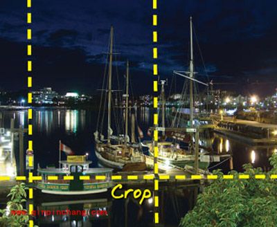 photoshop的裁切工具