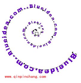 Freehand:制作螺旋移动的文字动画