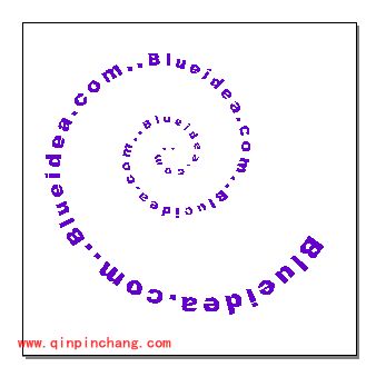 Freehand：制作螺旋移动的文字动画