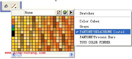 FreeHand教程之添加色库文件到填色面板