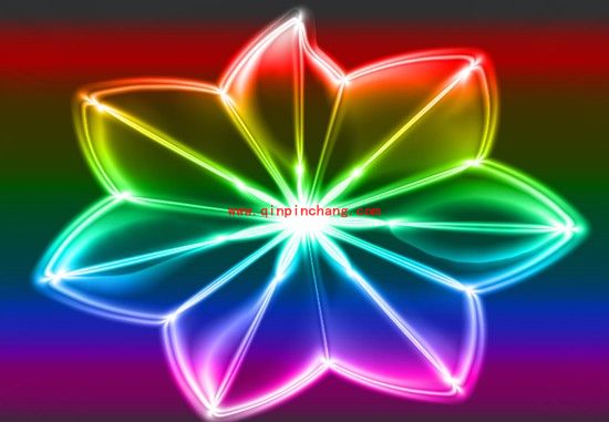 打造完美的绚丽效果，PS只需六步