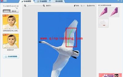 画图软件美图秀秀如何给照片换底色
