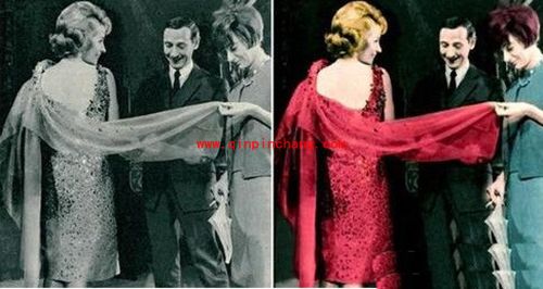 P图软件美图秀秀将黑白照片修成彩色照片方法