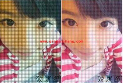 iSee图片专家如何制作布条格子风格照片