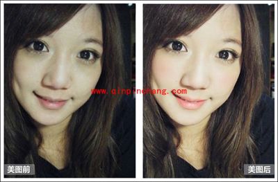 美图秀秀后天改造 打造粉嫩肤色的小技巧