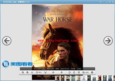 大图窗口完美观感，美图看看观看电影战马剧照