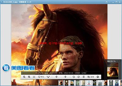 大图窗口完美观感，美图看看观看电影战马剧照