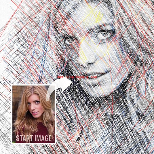 用PS打造完美素描画的技巧