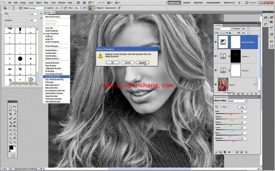 用PS打造完美素描画的技巧