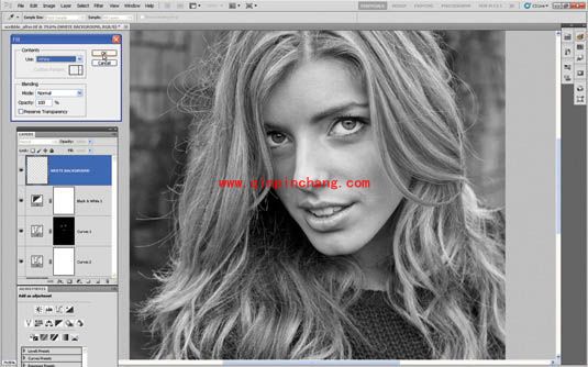 用PS打造完美素描画的技巧