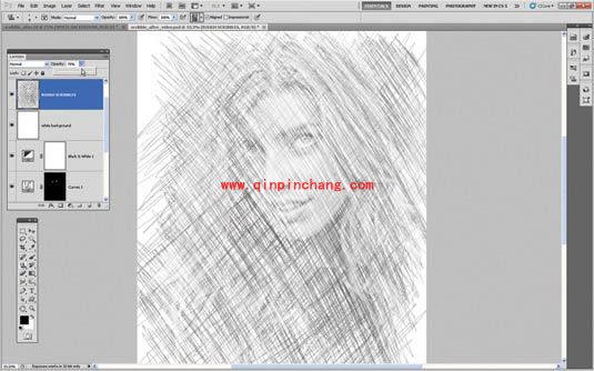 用PS打造完美素描画的技巧
