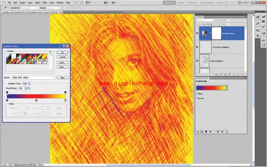 用PS打造完美素描画的技巧