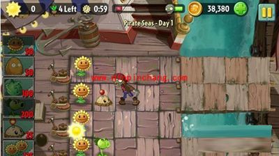 植物大战僵尸2:海盗湾首关怎么过?