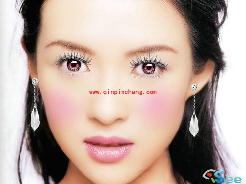 iSee图片专家如何给MM上彩妆