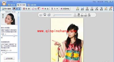 可牛影像制作圣诞个性头像方法