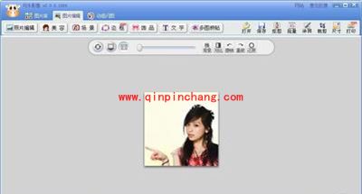 可牛影像制作圣诞个性头像方法