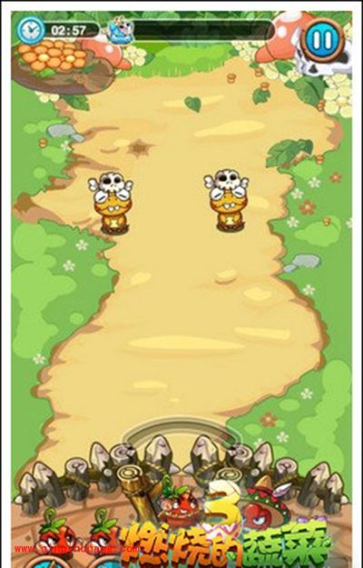 燃烧的蔬菜3 1-1三星通关攻略：百发百中的射击