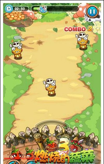 燃烧的蔬菜3 1-1三星通关攻略：百发百中的射击