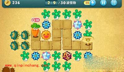 保卫萝卜攻略之挑战第43关