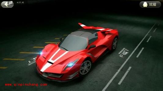 天天飞车新S车七月流火PK原生幻影