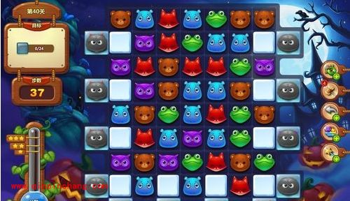 开心消消乐40关三星攻略