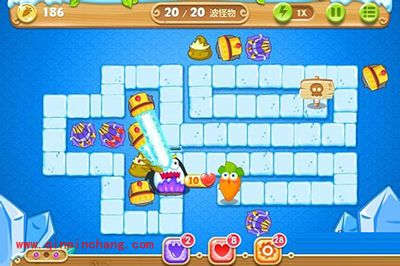 保卫萝卜2第34关通关攻略