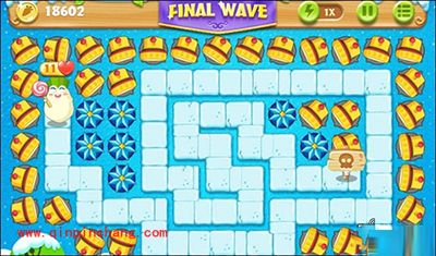 保卫萝卜2第100关炮塔布局图