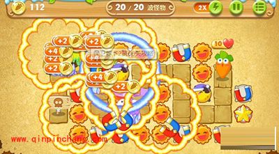 保卫萝卜2第66关通关攻略