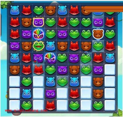 开心消消乐特殊关卡之消除冰块关卡