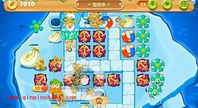 保卫萝卜2冰岛主题126关的通关步骤