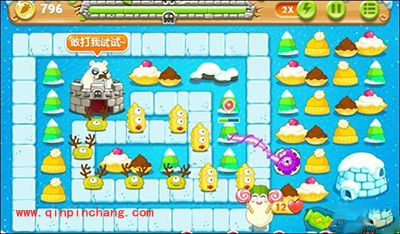 保卫萝卜2第99关快速通关攻略