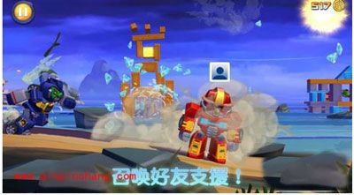 愤怒的小鸟变形金刚攻略