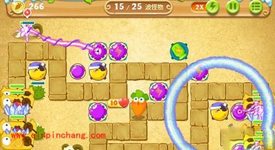 保卫萝卜2第67关通关步骤