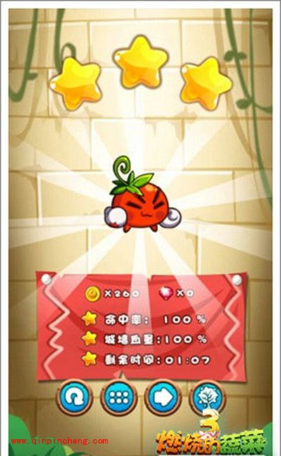 燃烧的蔬菜3 2-4怎么通关?持续进攻三星通关