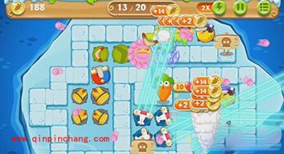 保卫萝卜2冰岛主题118关通关攻略