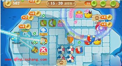 保卫萝卜2冰岛主题118关通关攻略