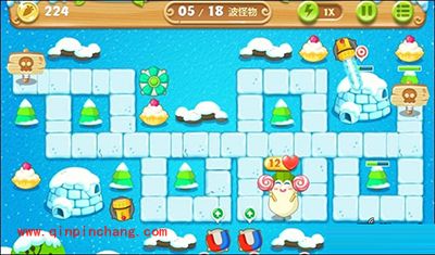 保卫萝卜2雪地主题第81关图文攻略