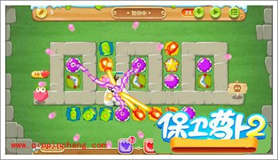 保卫萝卜2地下庄园主题D14关通关攻略