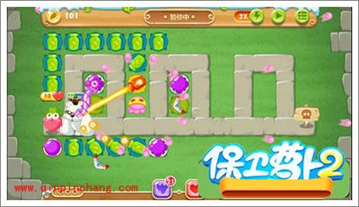 保卫萝卜2地下庄园主题D14关通关攻略