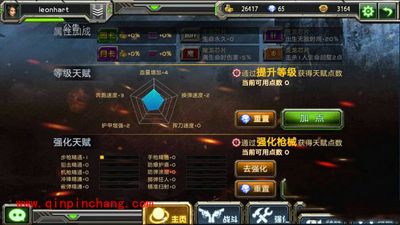 全民枪站等级天赋系统详细介绍