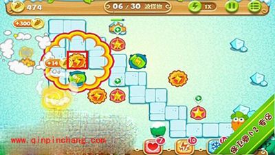 保卫萝卜2极地主题第5关通关步骤详解