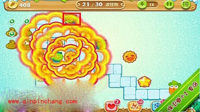 保卫萝卜2极地主题第5关通关步骤详解