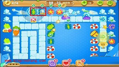 保卫萝卜2攻略:冰川主题第35关