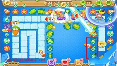 保卫萝卜2攻略：冰川主题第35关