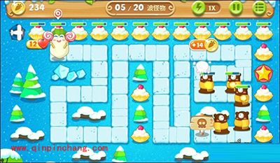 保卫萝卜2雪地主题:第82关通关攻略