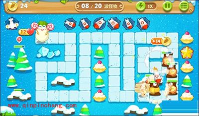 保卫萝卜2雪地主题:第82关通关攻略