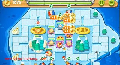 保卫萝卜2冰岛主题第128关通关技巧