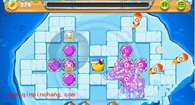 保卫萝卜2冰岛主题第128关通关技巧